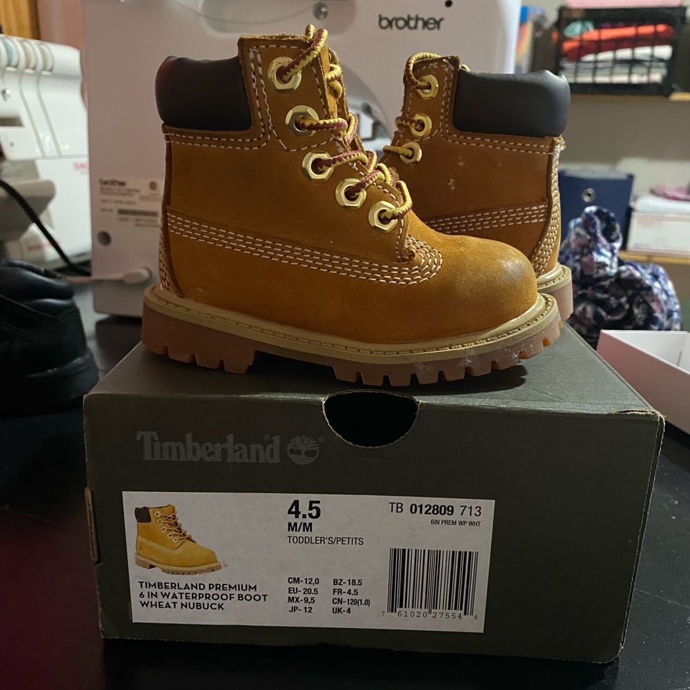 Original Toddler Timberlands size 4.5 great condition